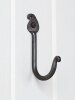 Wrought Iron 3-Inch Hook, Set of 2