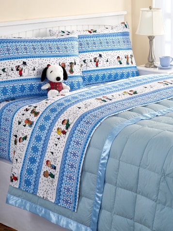 Peanuts Flannel Sheets Flannel Sheet Winter Sheet Set
