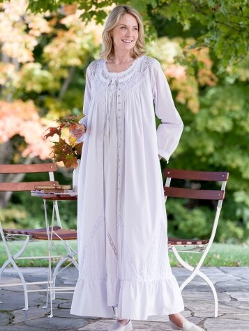 Eileen West Moonlight Sonata Cotton Robe