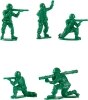 Classic Green Toy Soldiers, 40-Piece Set