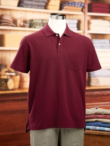 Orton Brothers Pique-Knit Short-Sleeve Polo Shirt