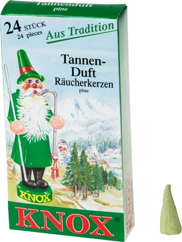 German Pine Incense Cones, 2 Boxes