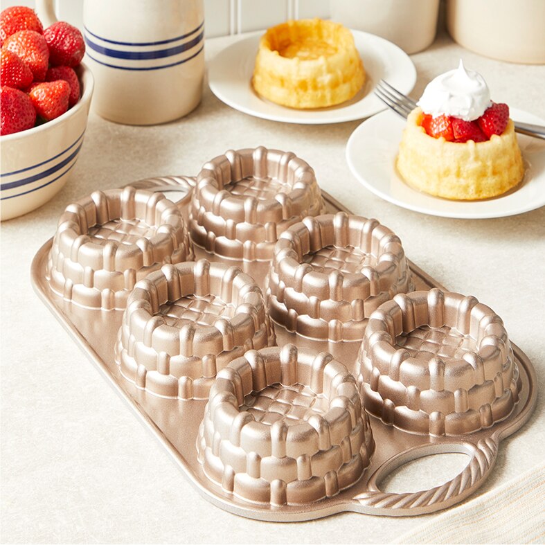 Shortcake Baskets Aluminum Baking Pan