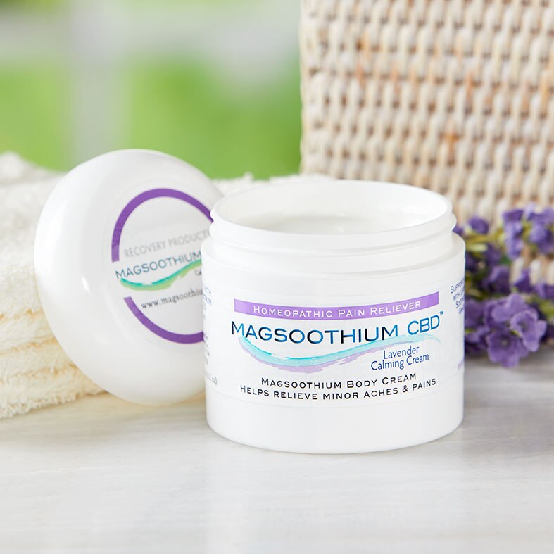 Magsoothium CBD PM Pain Relief Cream With Melatonin and Lavender