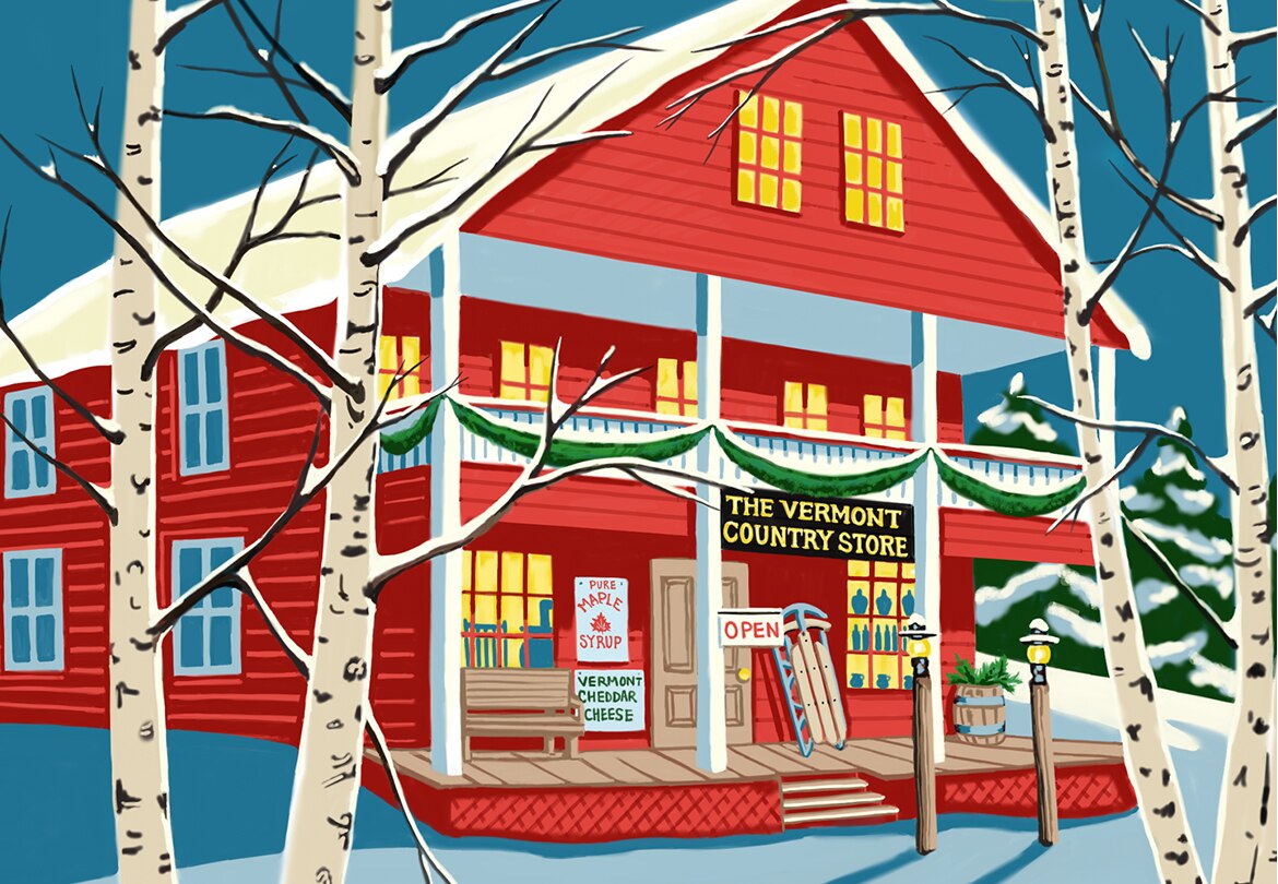 Vermont Country Store illustration