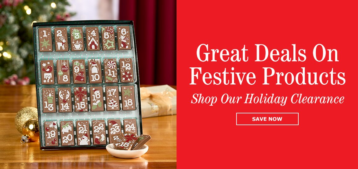 Great Deals on Festive Products. Shop Our Holiday Clearance