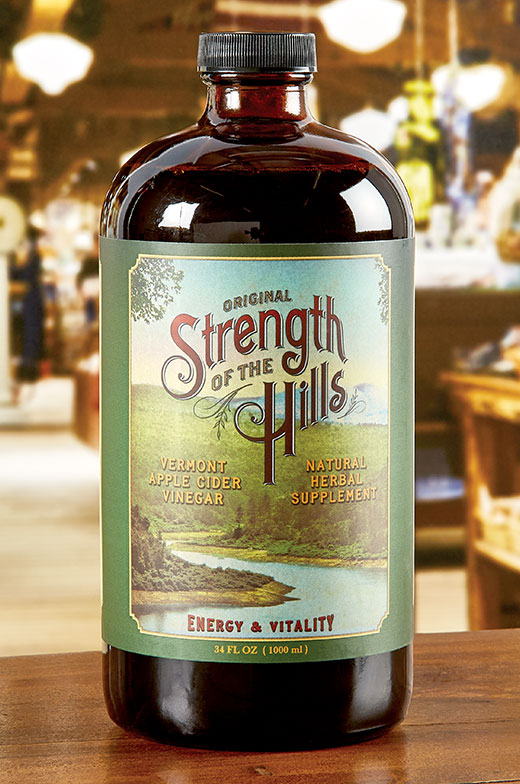 34 Oz. Bottle Strength Of The Hills Apple Cider Vinegar Tonic