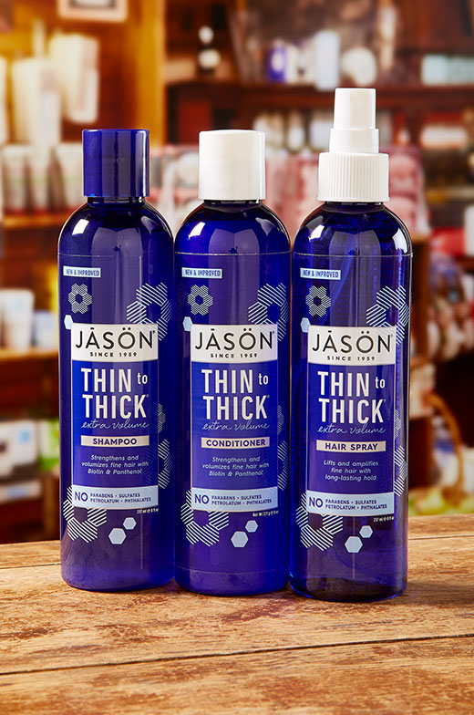 Jason Thin-To-Thick Extra-Volume Hair Care System