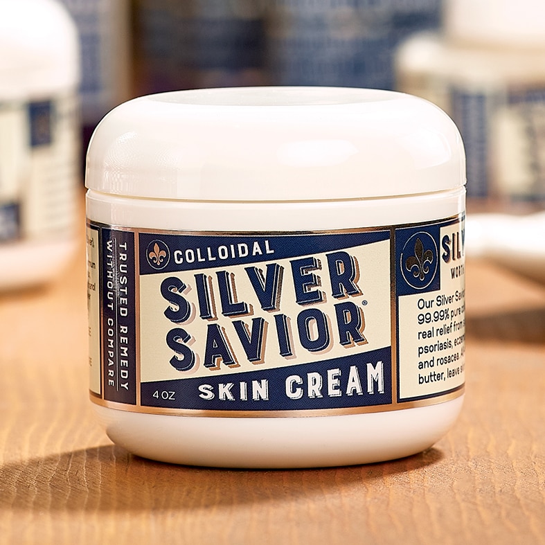 Silver Savior Colloidal Silver Skin Face And Body Cream