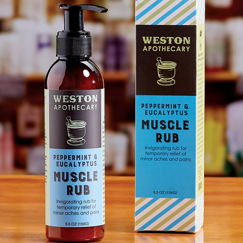 Weston Apothecary Peppermint And Eucalyptus Muscle Rub