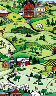 Vermont illustration