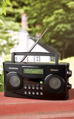 Portable HD Digital AM/FM Stereo Radio