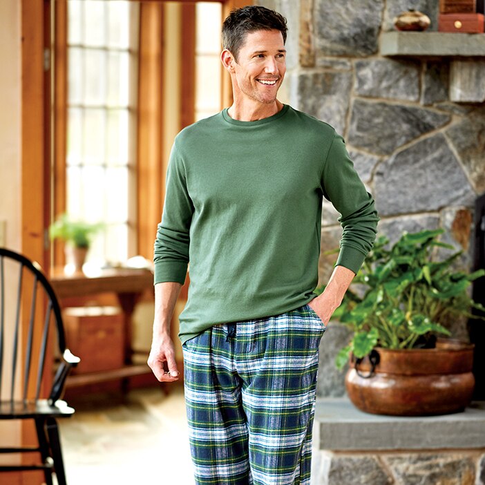 Men's Portuguese Cotton Flannel Pajama Pants