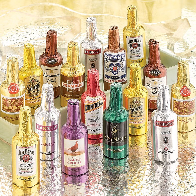 Anthon Berg Top-Shelf Chocolate Liqueur Bottle Collection