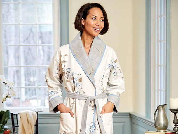 Women's Double-Comfort Portuguese Flannel Robe