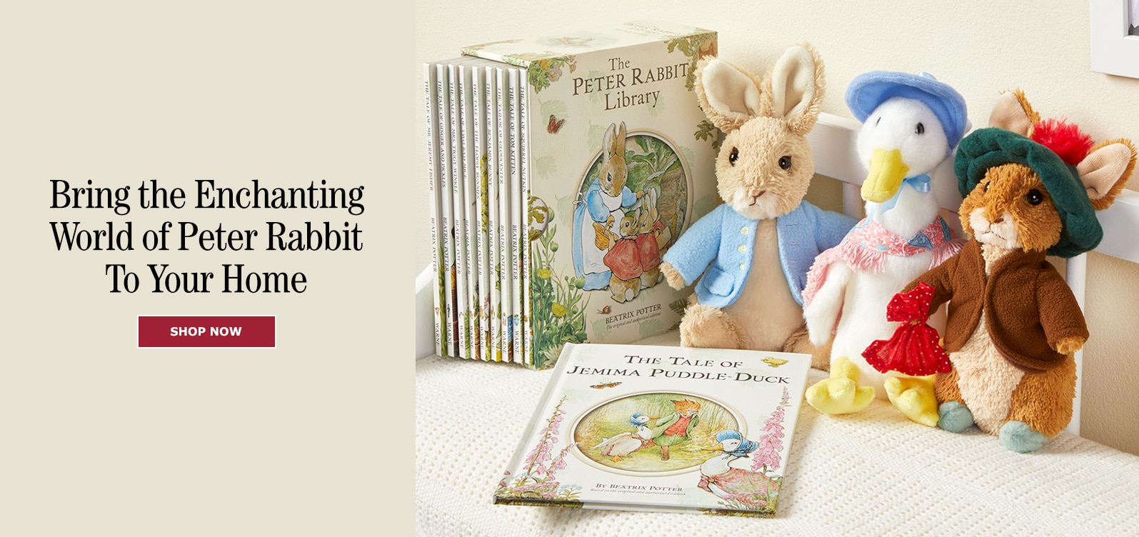 Bring the Enchanting World of Peter Rabbit to Your Home. Shop Now