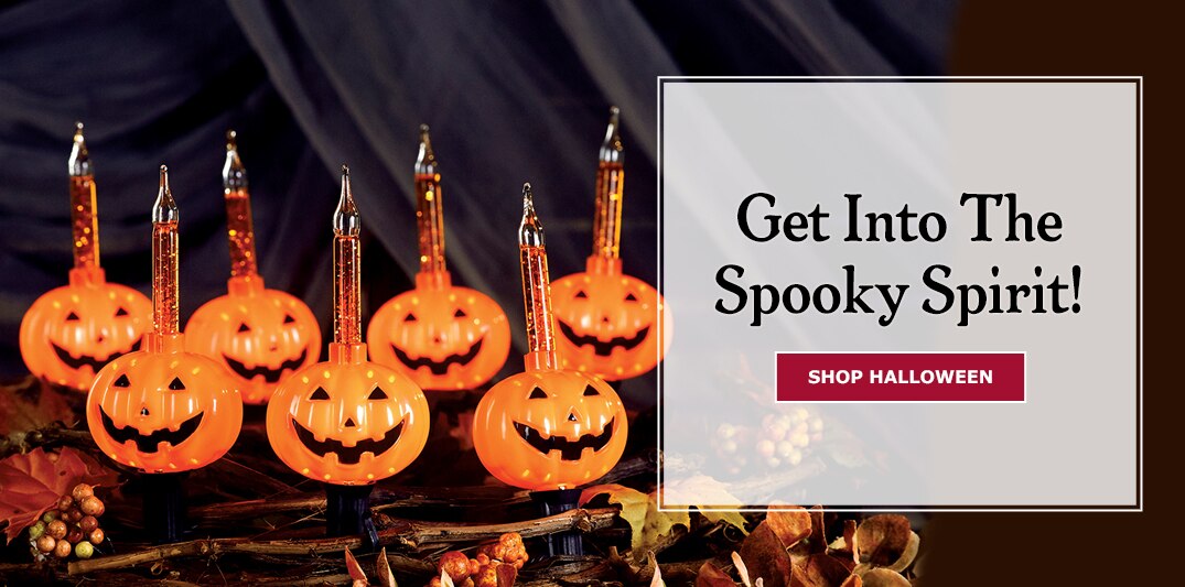 Get Into the Spooky Spirit!. Shop Halloween