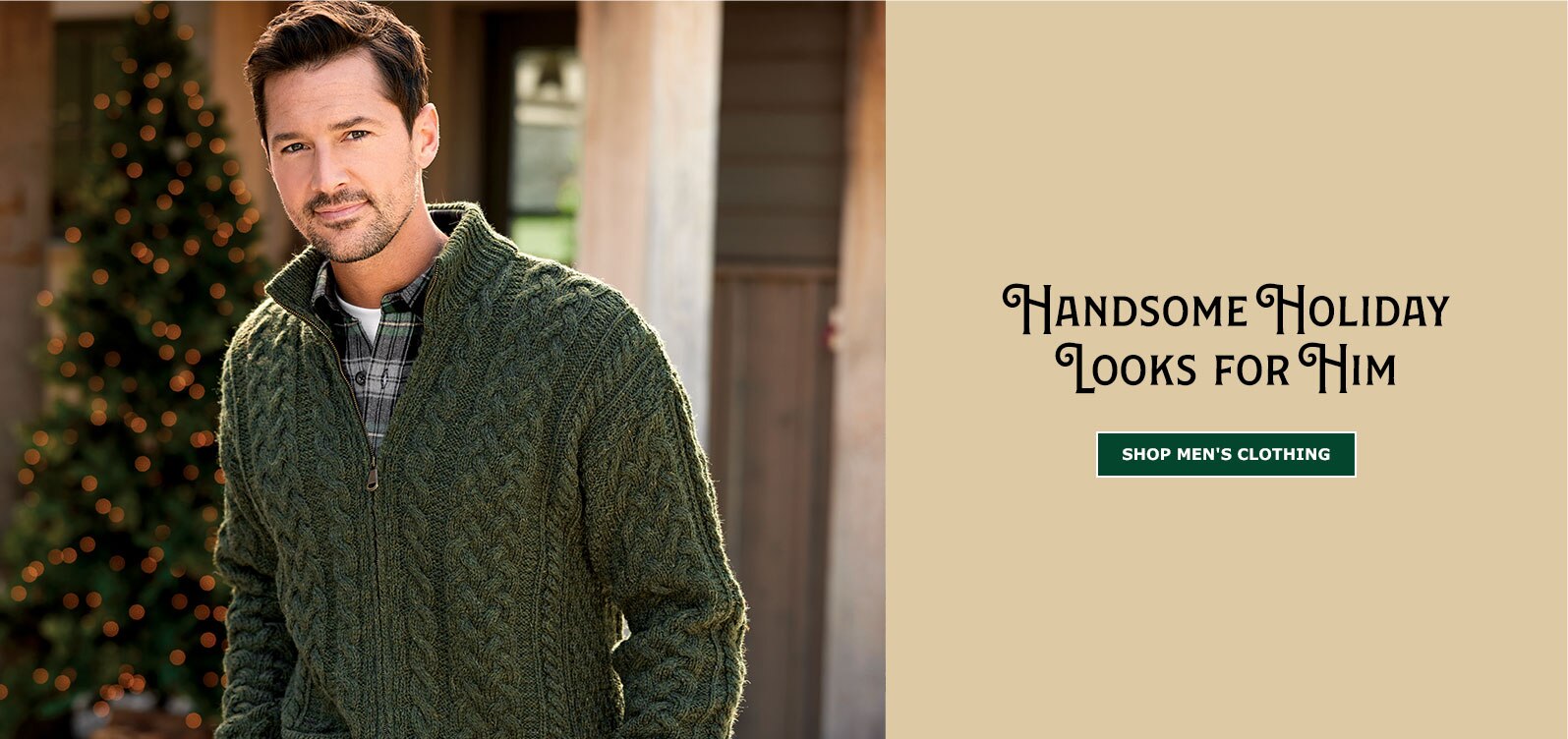 Handsome Holiday Looks for Him. Shop Men's Clothing