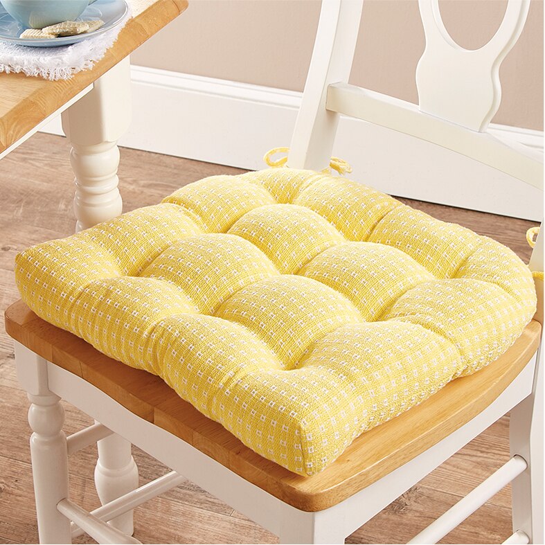 Never-Flatten Mountain Weave Chair Cushion, In 2 Sizes