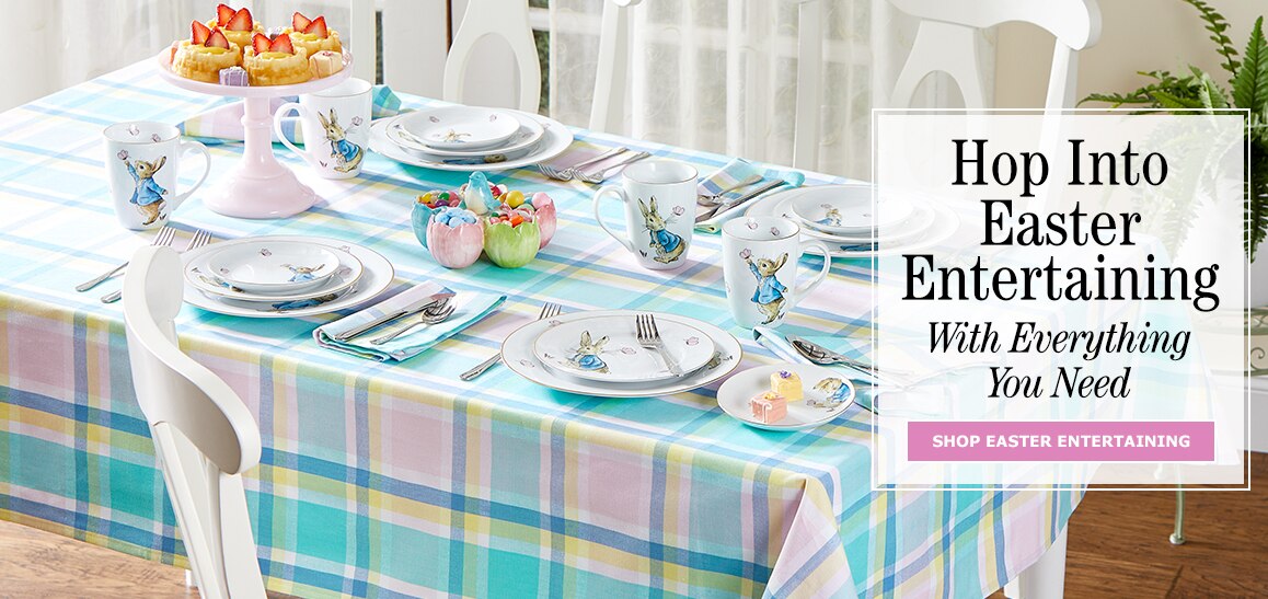 Hop Into Easter Entertaining with Everything You Need. Shop Easter Entertaining