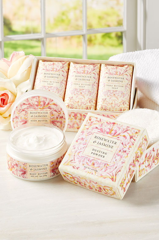 Botanical Talc-Free Dusting Powder With Puff, In 2 Scents